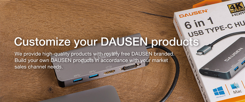 Customize your DAUSEN products